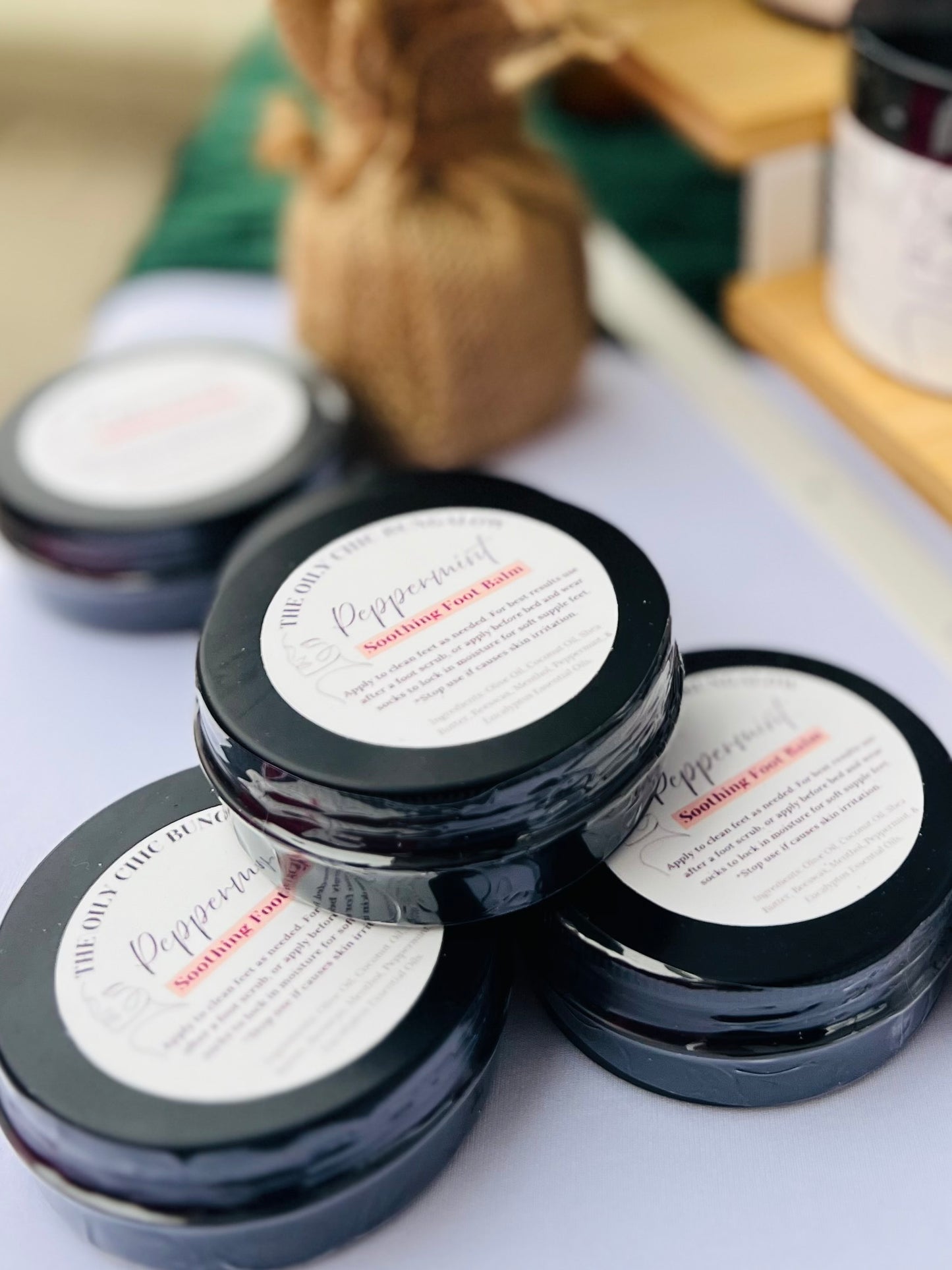 Peppermint Foot Balm