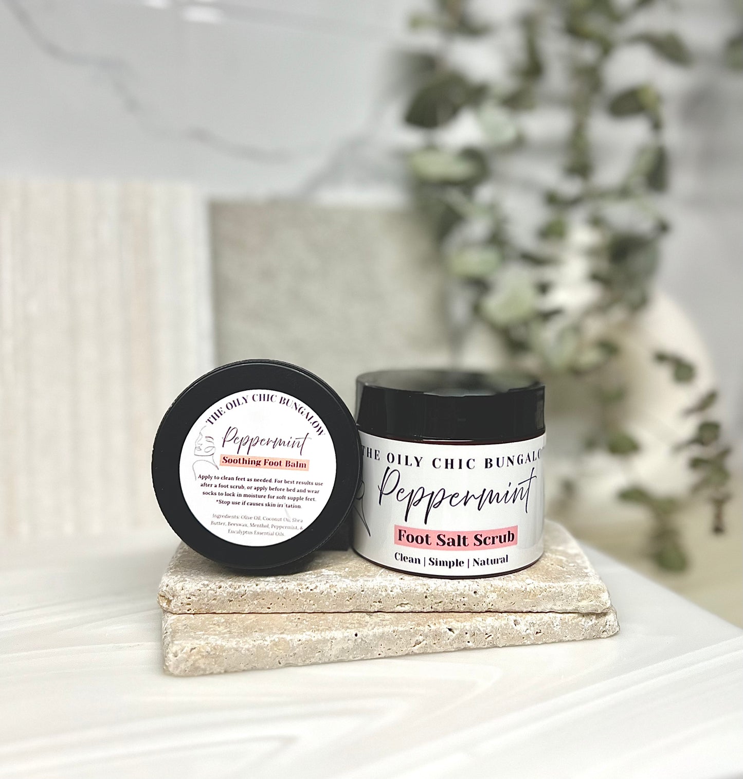 Peppermint Foot Balm