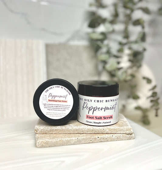 Peppermint Foot Scrub